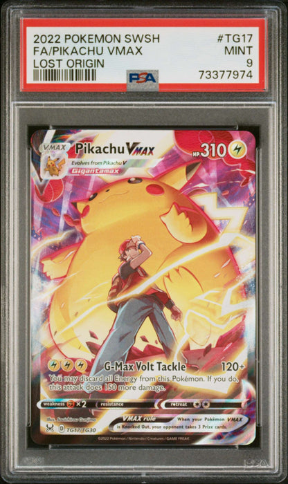Pikachu VMAX TG17/TG30 PSA 9 - Lost Origin - Premier Trading Cards
