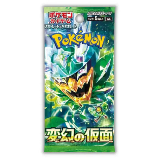 Mask of Change - SV6 - Pokémon Japanese Booster Pack - Premier Trading Cards