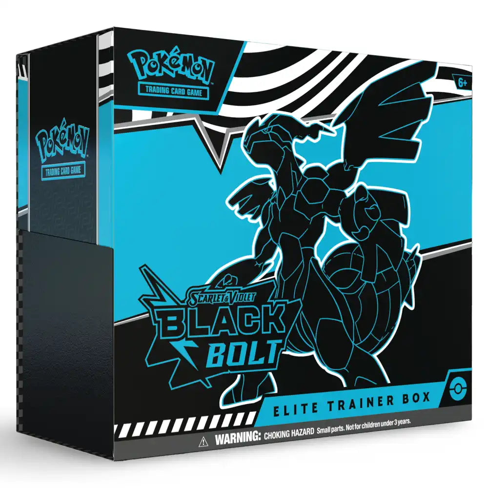 Pokémon TCG: SV10.5 Black Bolt Elite Trainer Box - Premier Trading Cards