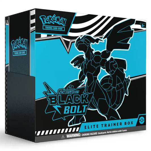 Pokémon TCG: SV10.5 Black Bolt Elite Trainer Box - Premier Trading Cards