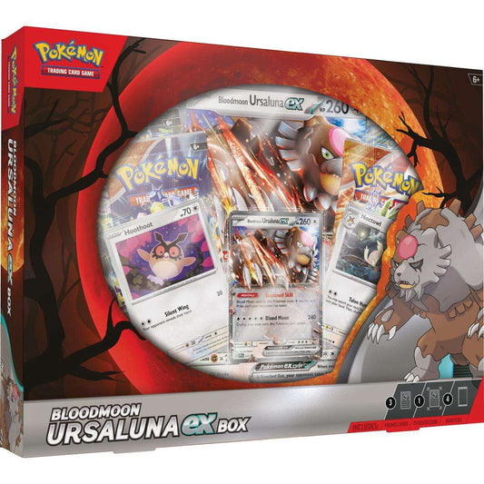 Pokémon Bloodmoon Ursaluna EX Collection Box - Premier Trading Cards