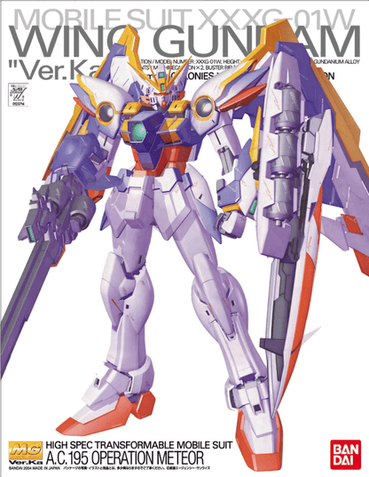 MG 1/100 Wing Gundam Ver.Ka Plastic Model Kit