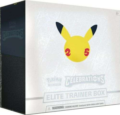 Pokémon TCG - Sword & Shield - Celebrations - Elite Trainer Box - Premier Trading Cards