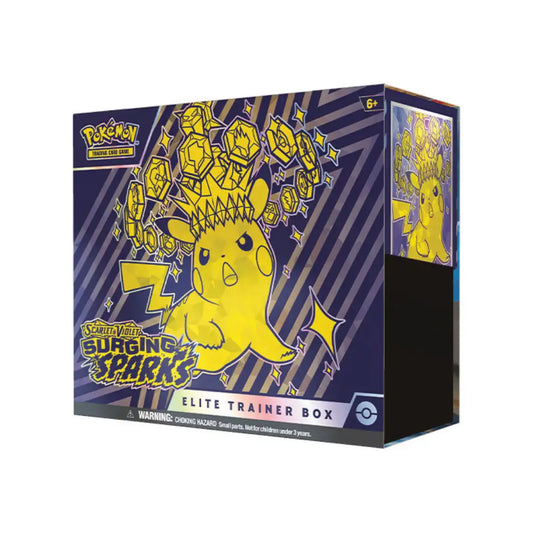 Pokemon Surging Sparks Elite Trainer Box - Premier Trading Cards