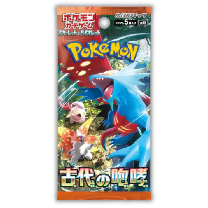 Ancient Roar - SV4K - Pokémon Japanese Booster Pack - Premier Trading Cards