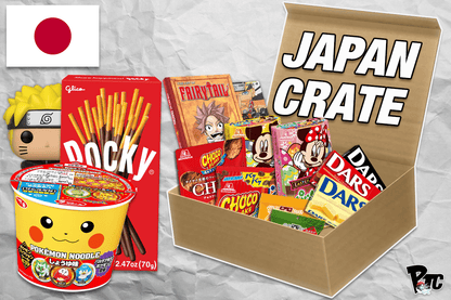 Japan Crate - Japanese Snacks, Candy, & Collectibles Box - Premier Trading Cards