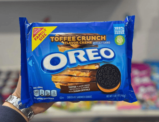 OREO TOFFEE CRUNCH (USA) - 482G - Premier Trading Cards