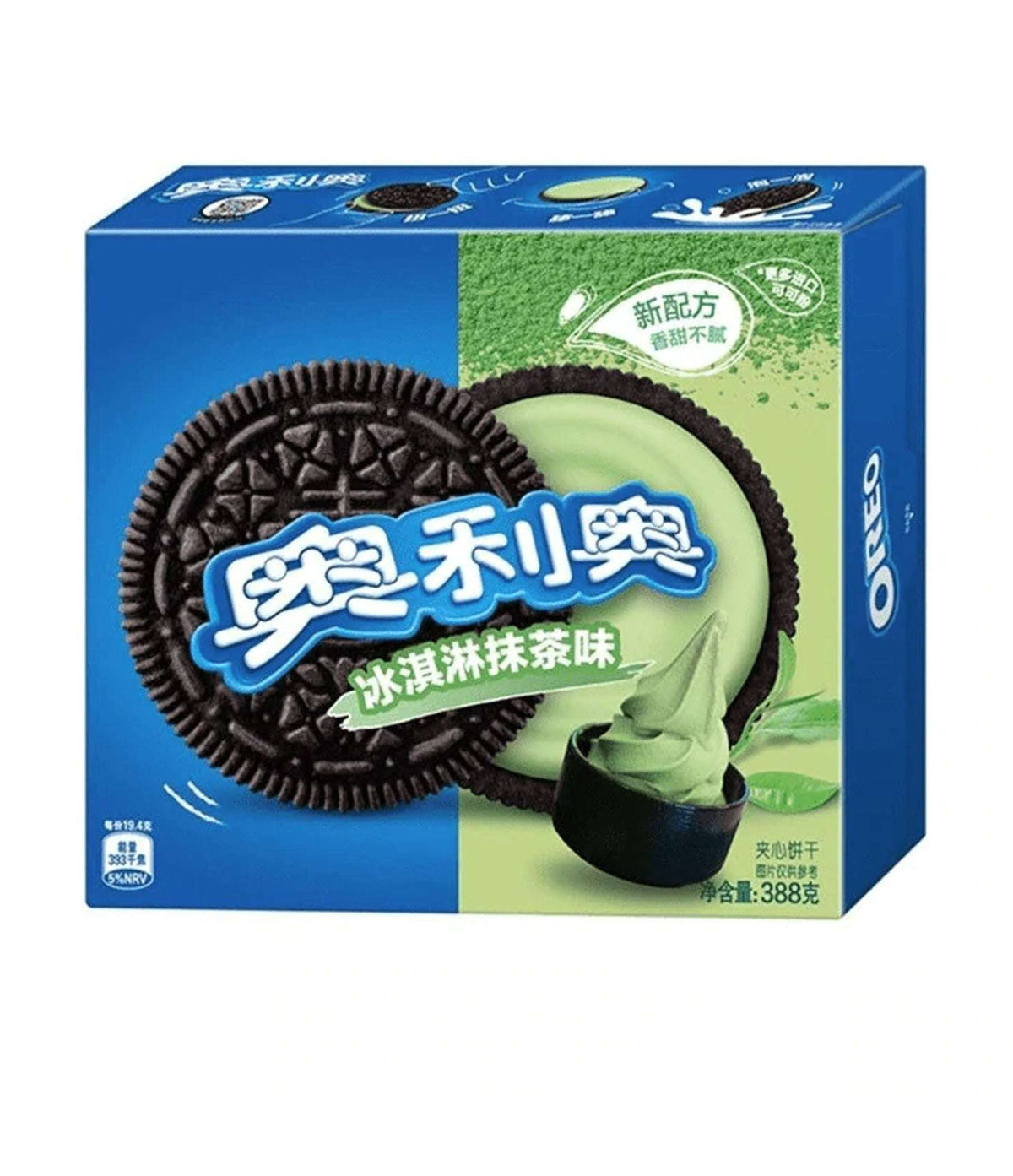 Oreo - Biscuits (Ice Cream Matcha Flavor) 388g - Premier Trading Cards