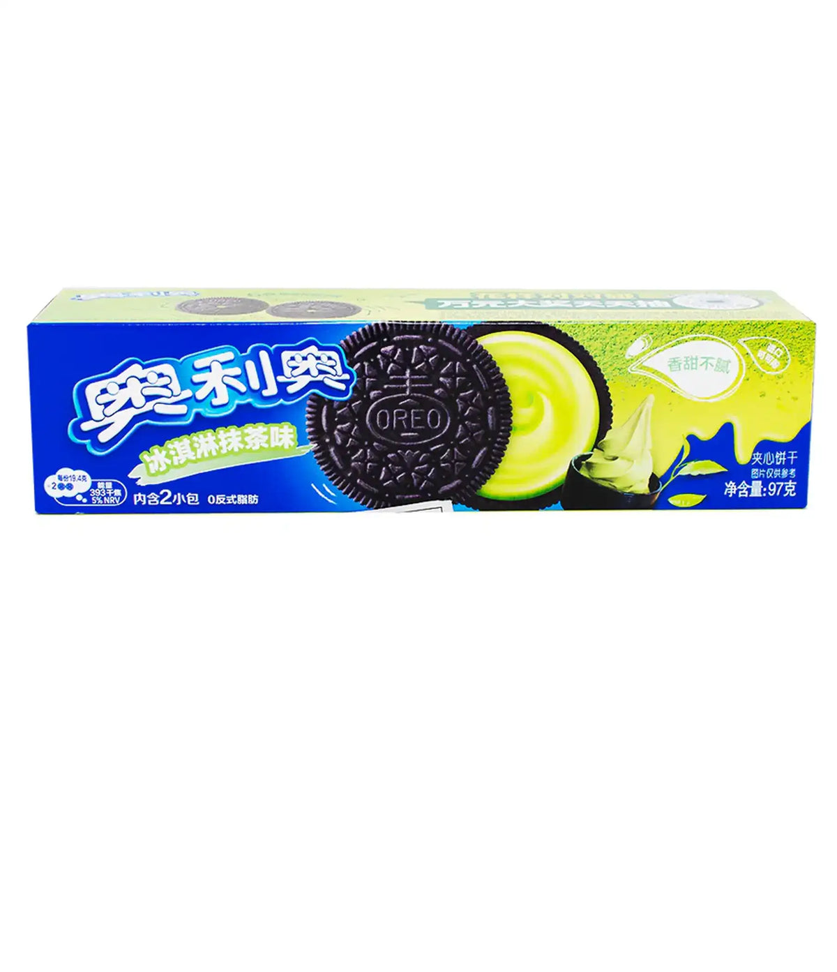 Oreo - Biscuits (Ice Cream Matcha Flavor) 97g