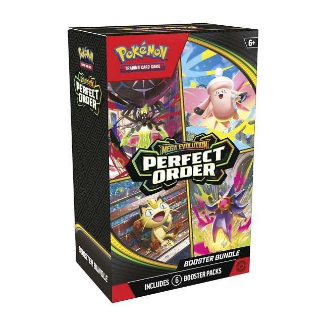 Pokémon TCG: Mega Evolution - Perfect Order Booster Bundle (PRE-ORDER) - Premier Trading Cards