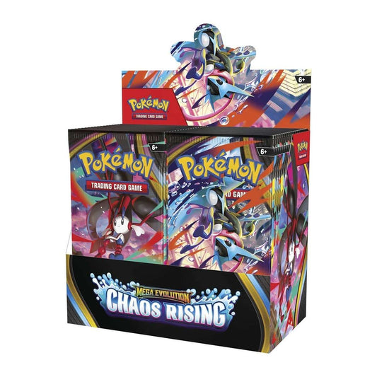 Pokemon TCG: Mega Evolution - Chaos Rising Booster Box - 36 Packs (PRE-ORDER) - Premier Trading Cards
