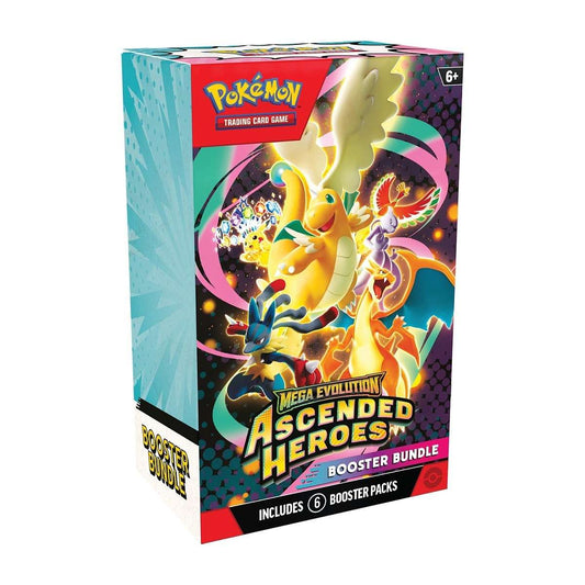Pokémon TCG: ME2.5 Ascended Heroes Booster Bundle (WAVE 2 PRE-ORDER) - Premier Trading Cards