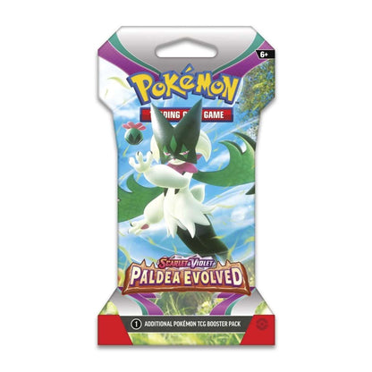 Scarlet and Violet Paldea Evolved - Pokémon Booster Pack - Premier Trading Cards
