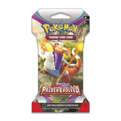 Scarlet and Violet Paldea Evolved - Pokémon Booster Pack - Premier Trading Cards