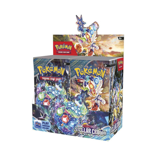Pokemon SV7 Stellar Crown Booster Box (PRE-ORDER) - Premier Trading Cards