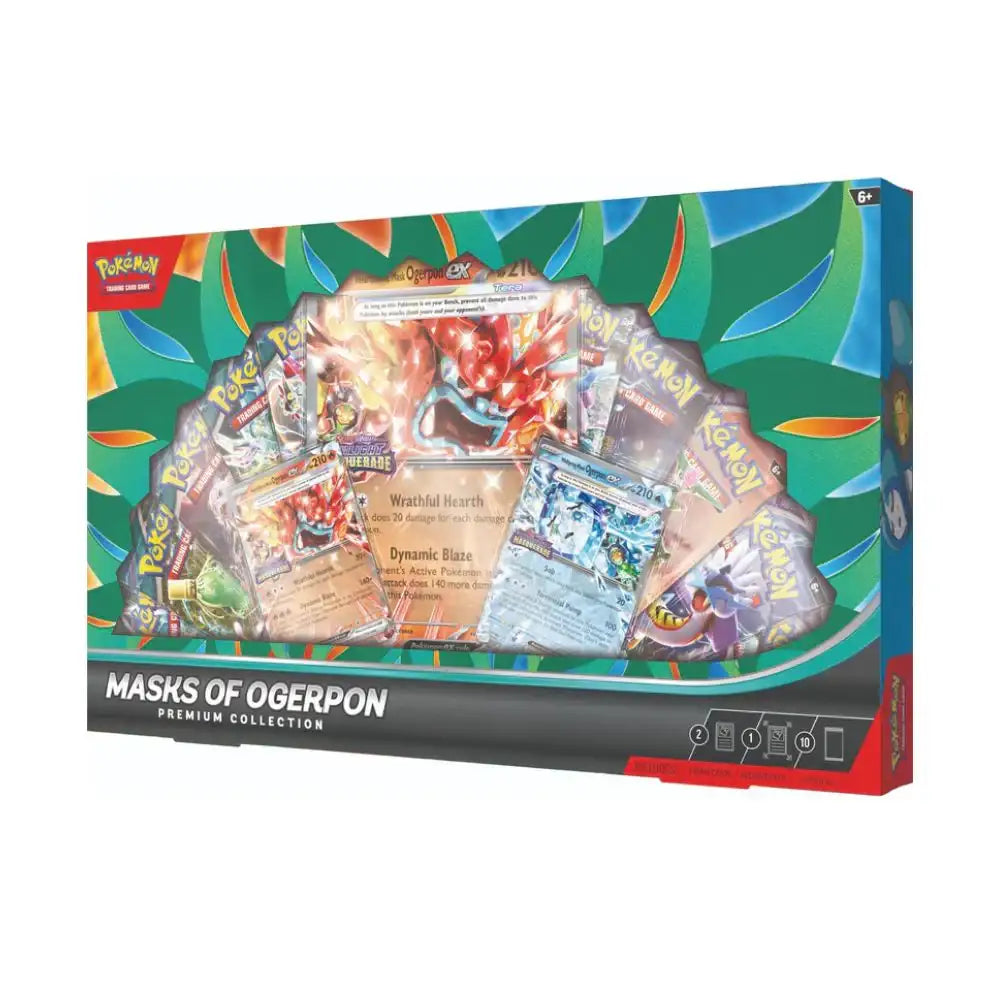 Pokemon Masks of Ogerpon Premium Collection Box - Premier Trading Cards