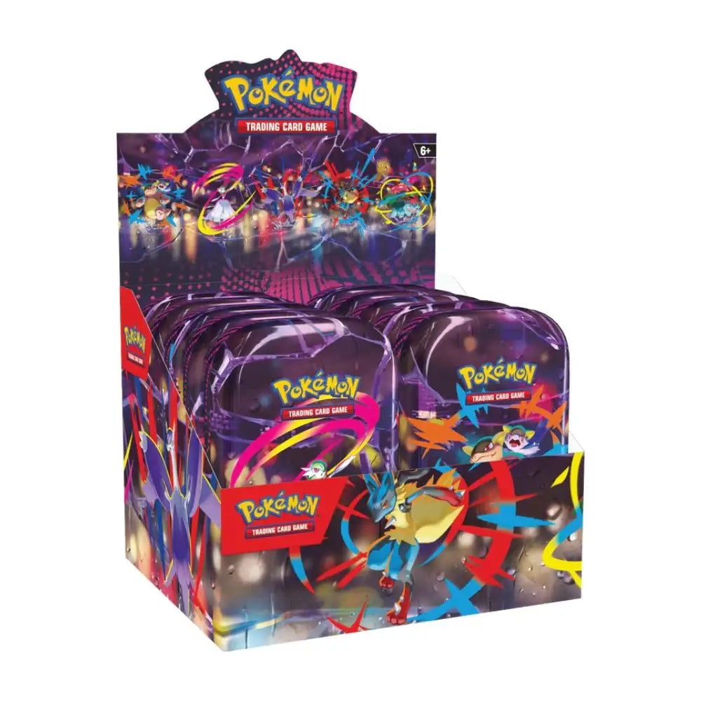 Pokémon TCG: Mega Heroes Mini Tin Display (10 Tins) - Premier Trading Cards
