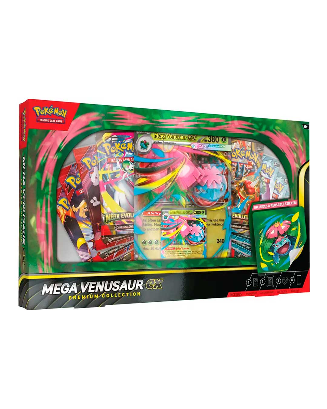 Pokémon TCG: Mega Venusaur ex Premium Collection - Premier Trading Cards