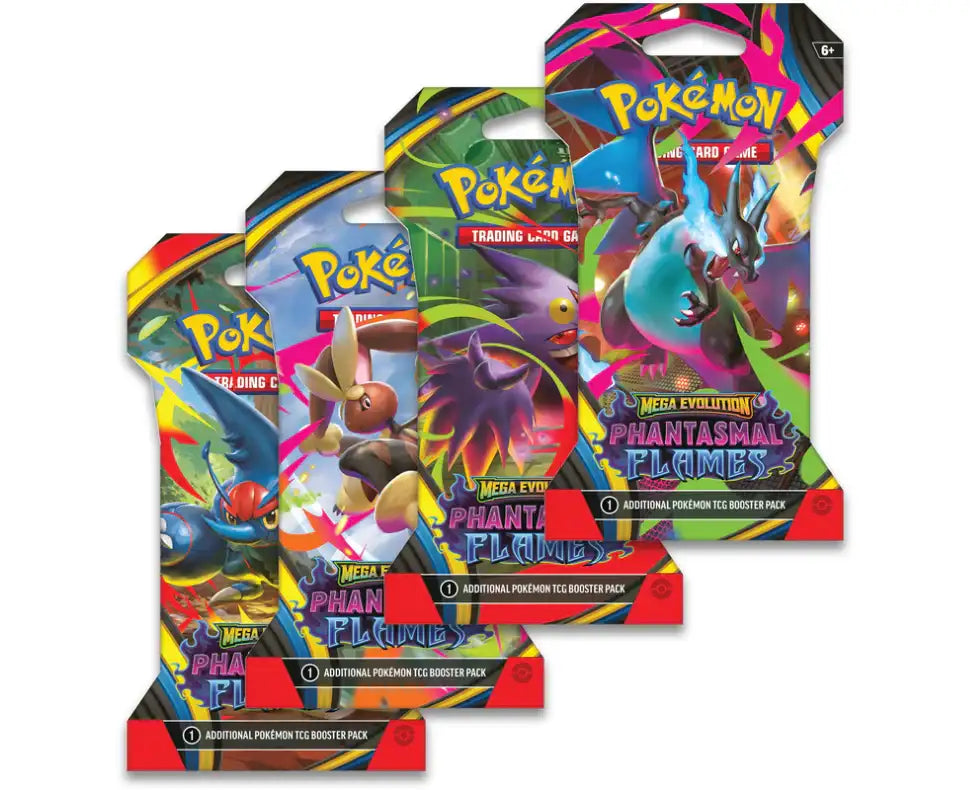Pokémon TCG: Phantasmal Flames Sleeved Blister - Premier Trading Cards