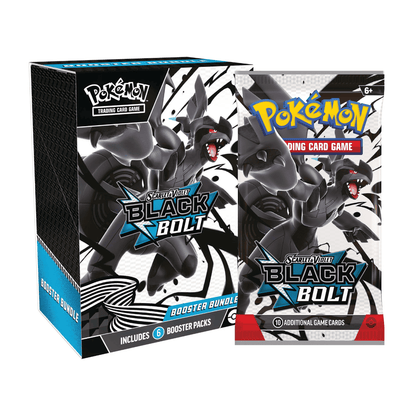 Pokemon Scarlet & Violet - Black Bolt - Booster Bundle - Premier Trading Cards