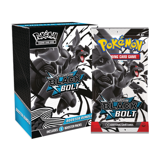 Pokemon Scarlet & Violet - Black Bolt - Booster Bundle - Premier Trading Cards
