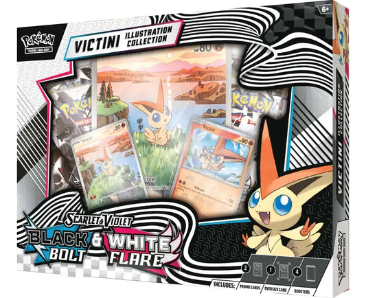 Pokémon TCG: Unova Victini Illustration Collection Box - Premier Trading Cards