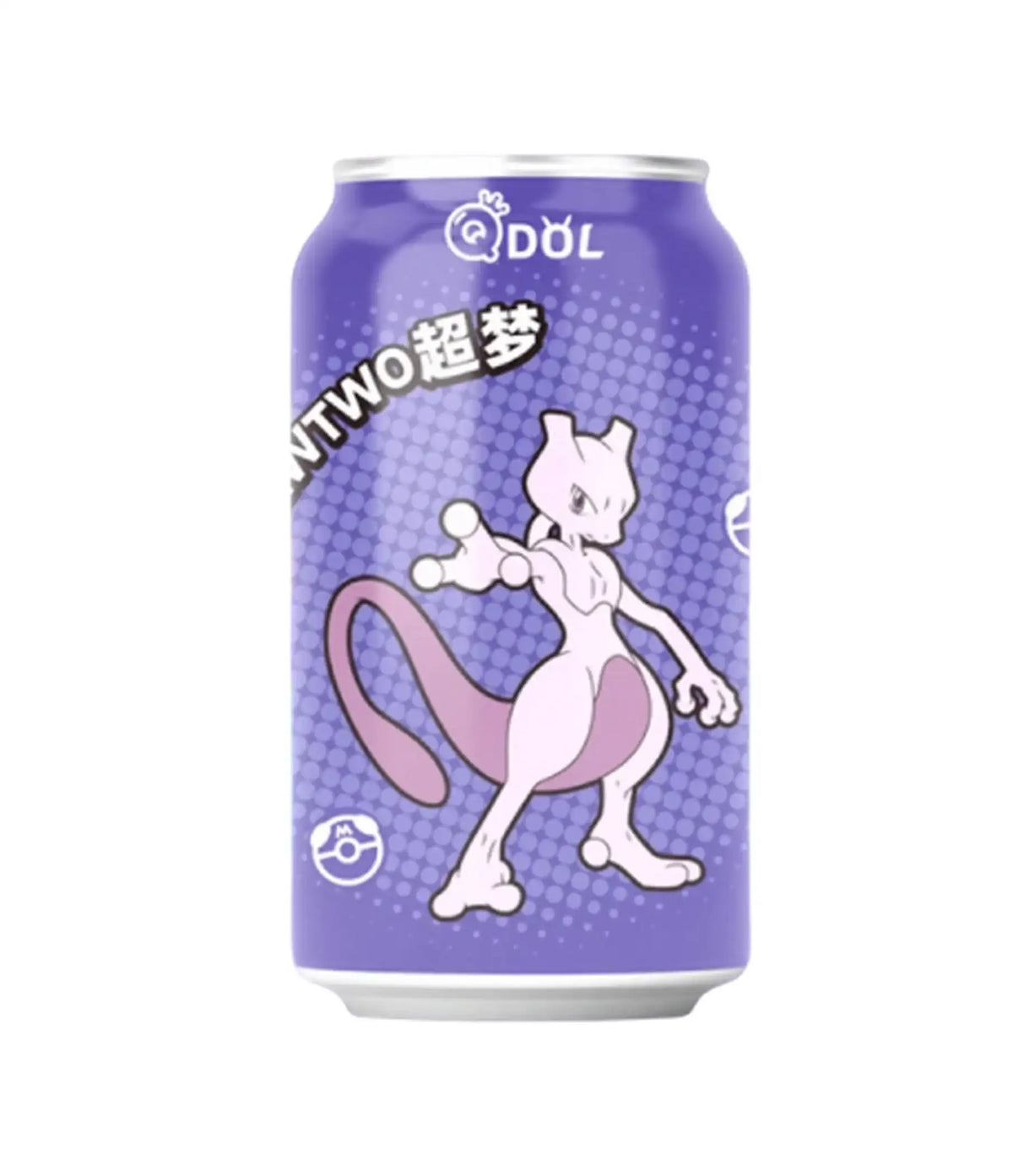 QDOL - Mewtwo Sparkling Water (Ginger & Lemon Flavour) 330ml