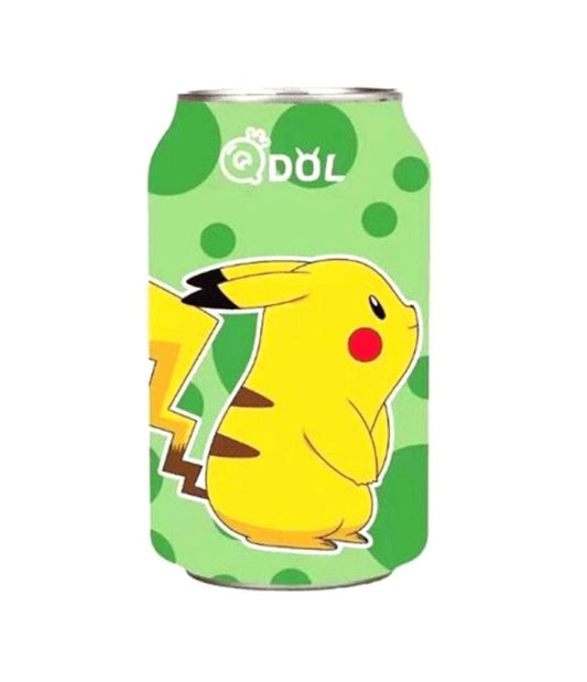 QDOL - Pikachu Sparkling Water (Lime Flavour) 330ml