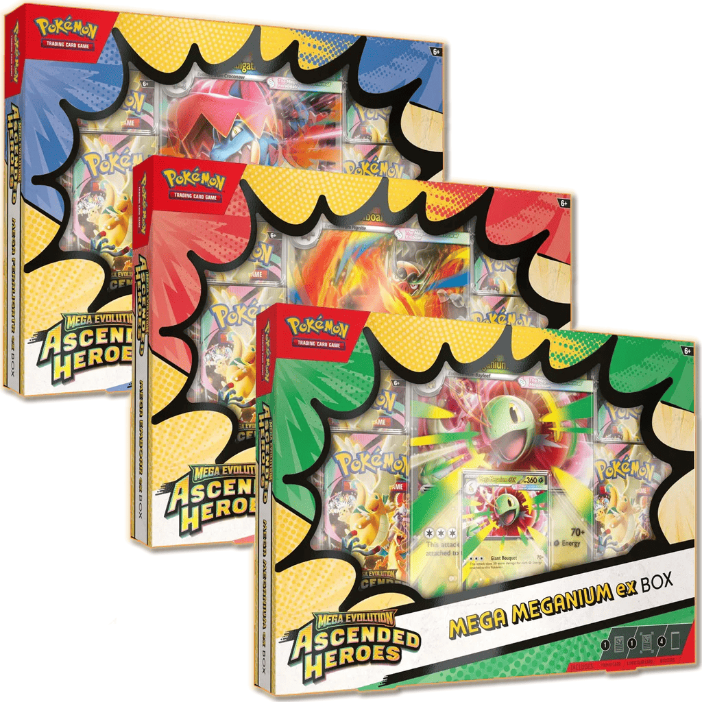 Pokémon TCG: ME2.5 Ascended Heroes Mega EX Box (WAVE 2 PRE-ORDER) - Premier Trading Cards