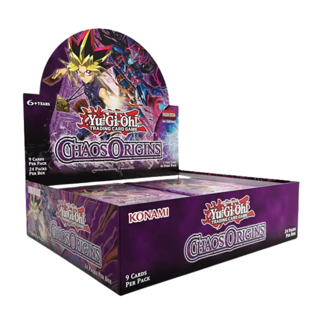 Yu-Gi-Oh Chaos Origins Booster Box (PRE-ORDER) - Premier Trading Cards