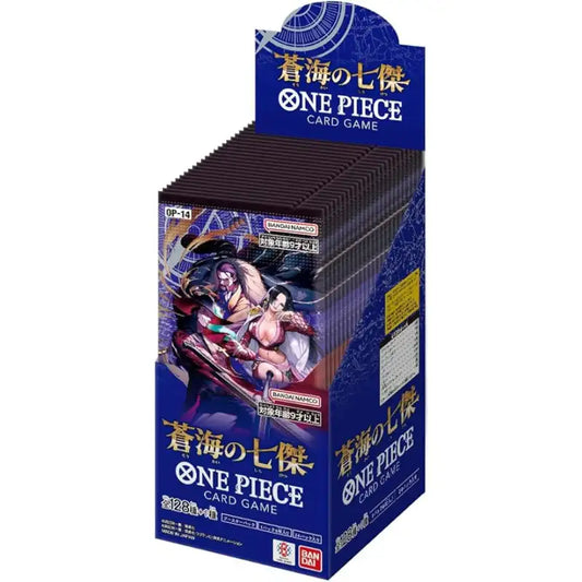 ONE PIECE TCG: OP14 Heroes of the Blue Sea Japanese Booster Box (Japanese) - Premier Trading Cards