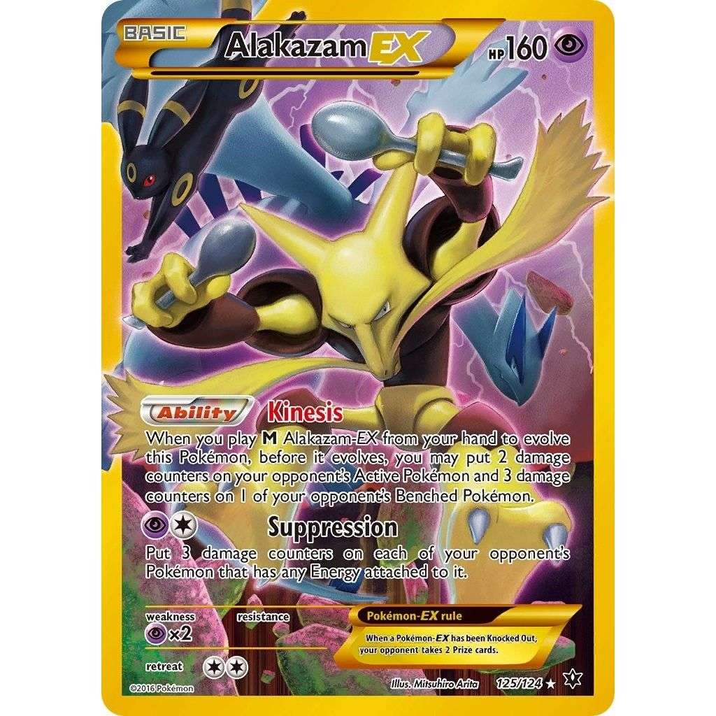 Alakazam EX (Secret) (125/124) (FCO) - PTC Collectibles