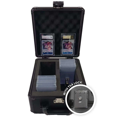 EVORETRO Graded Card Storage Box, TSA Lock - Premier Trading Cards
