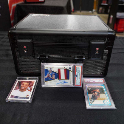 EVORETRO Graded Card Storage Box, TSA Lock - Premier Trading Cards