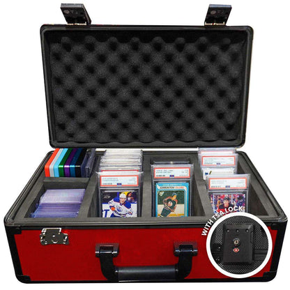 EVORETRO Graded Card Storage Box, TSA Lock - Premier Trading Cards