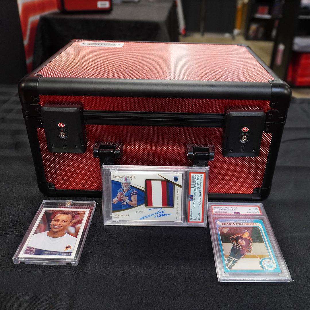 EVORETRO Graded Card Storage Box, TSA Lock - Premier Trading Cards