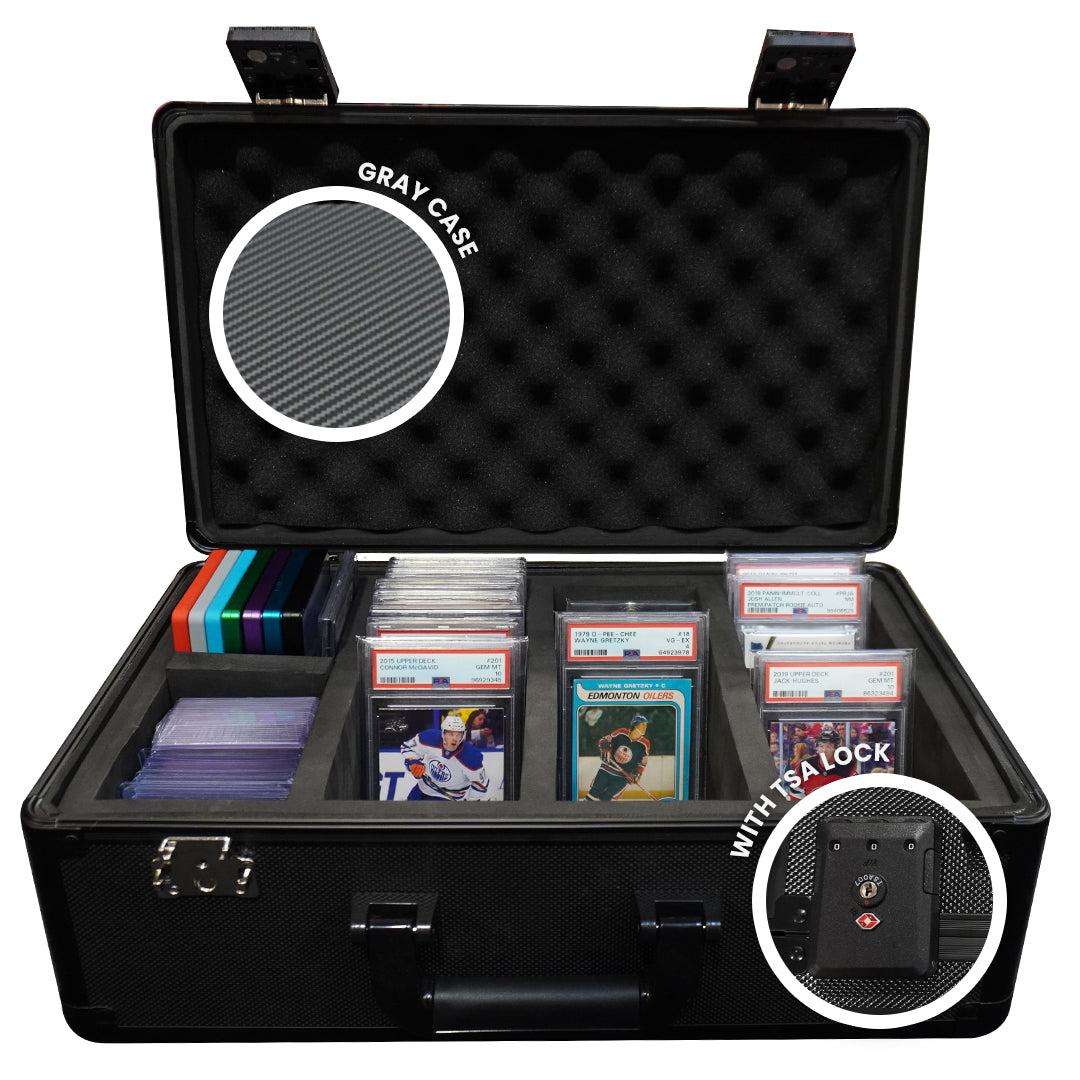 EVORETRO Graded Card Storage Box, TSA Lock - Premier Trading Cards
