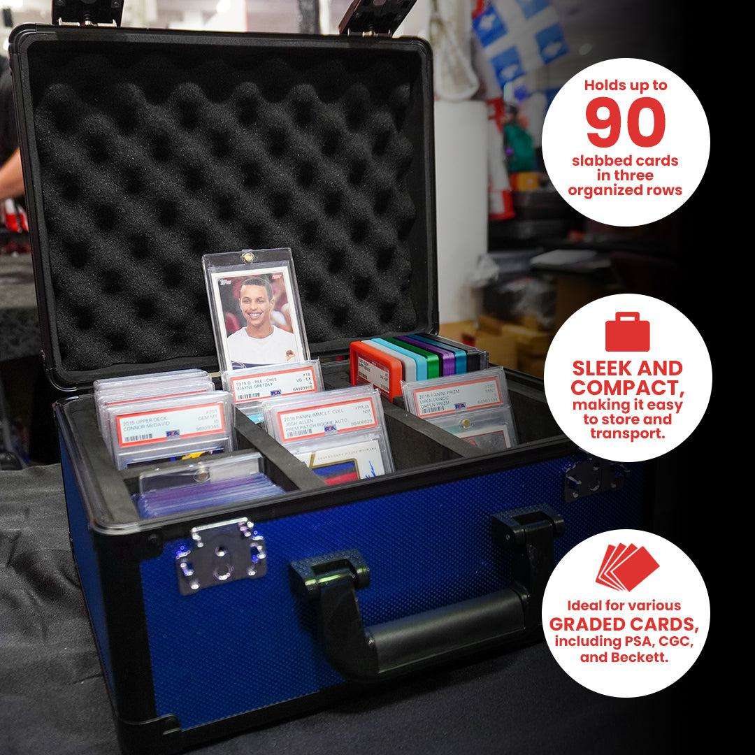 EVORETRO Graded Card Storage Box, TSA Lock - Premier Trading Cards