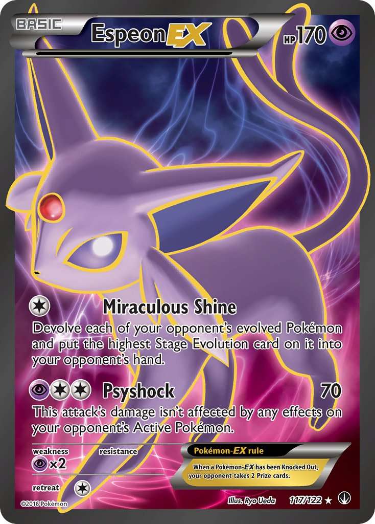 Espeon EX - Pokémon XY BREAKpoint 117/122 - Premier Trading Cards