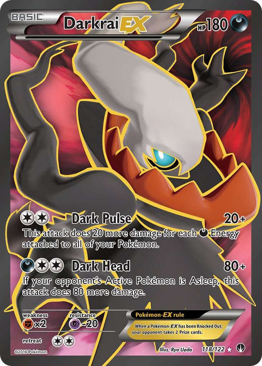 Darkrai EX (Full Art) - XY - BREAKpoint - Pokemon - Premier Trading Cards