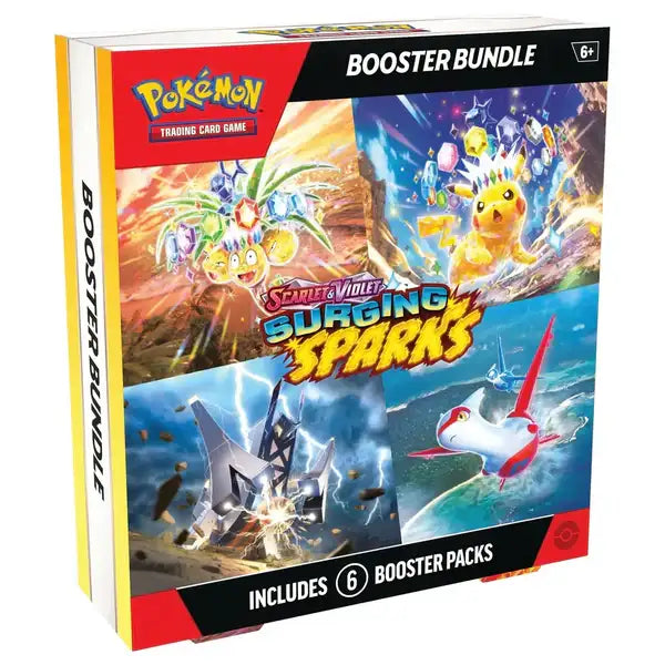 Pokemon SV8 Surging Sparks Booster Bundle - Premier Trading Cards