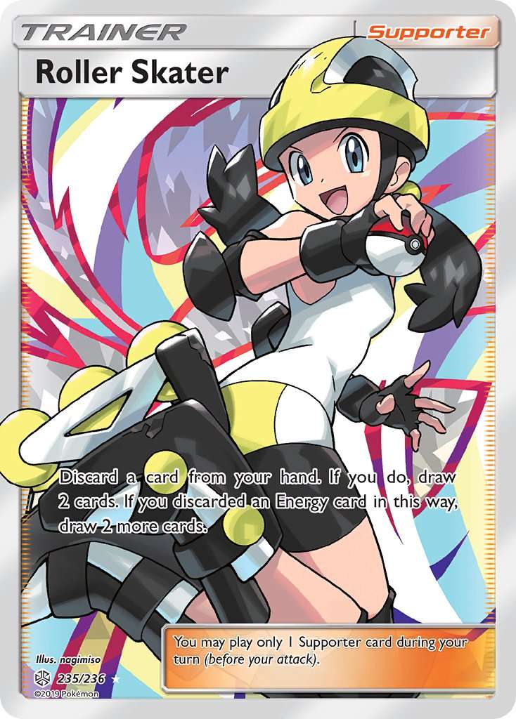 Roller Skater - 235/236 - Pokemon Cosmic Eclipse - Premier Trading Cards