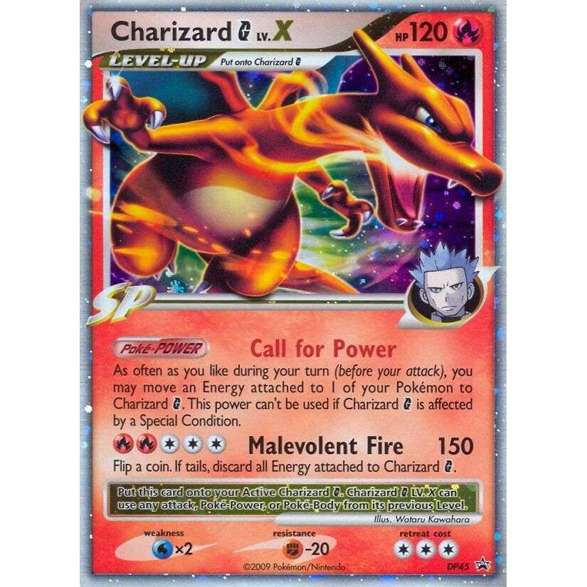 Charizard G LV.X - DP45 (DP45) (PR) - PTC Collectibles