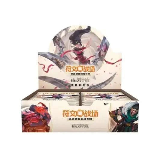 Chinese Riftbound League of Legends Spiritforged Jumbo Booster Box - PTC Collectibles