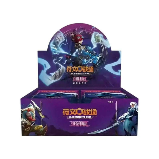 Chinese Riftbound League of Legends Unleashed Jumbo Booster Box - PTC Collectibles