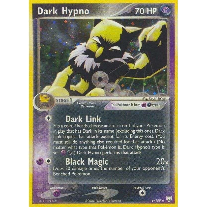 Dark Hypno (6/109) (RR) - PTC Collectibles