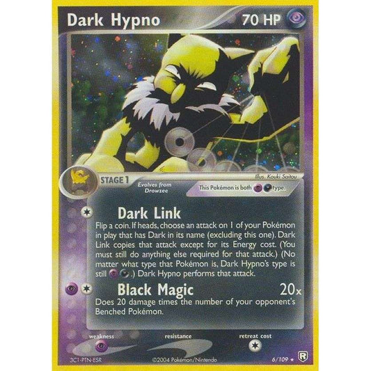 Dark Hypno (6/109) (RR) - PTC Collectibles