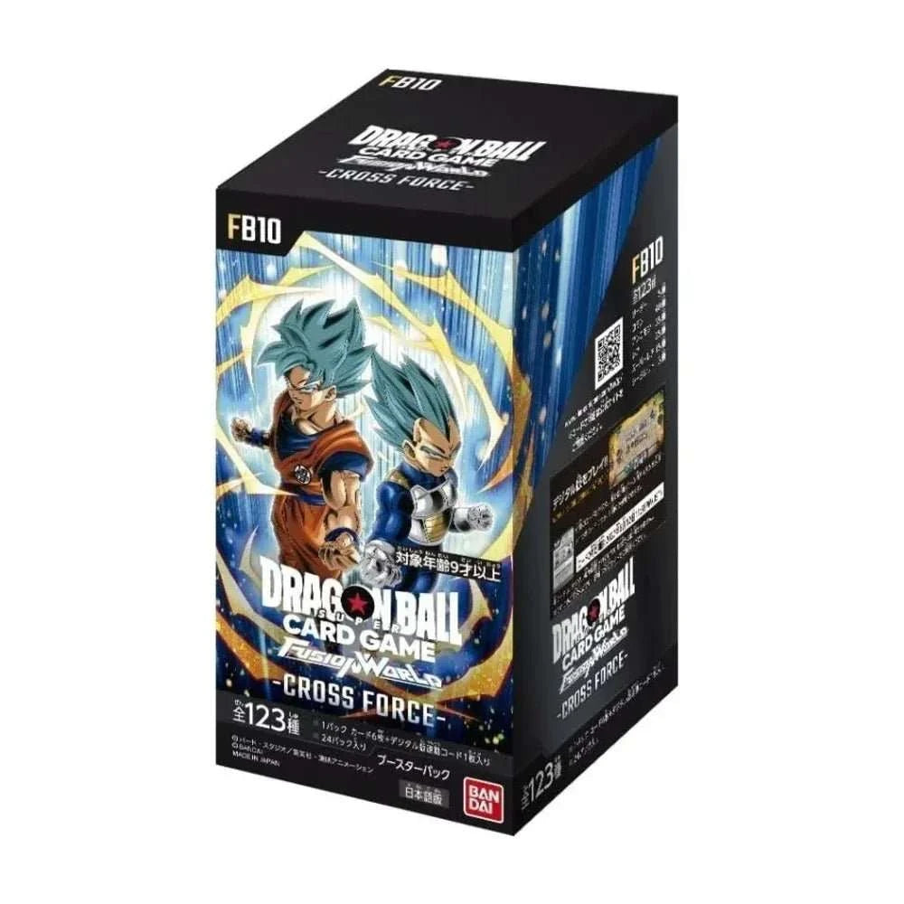 Dragon Ball Super Card Game CROSS FORCE FB10 Booster Box - Japanese - PTC Collectibles