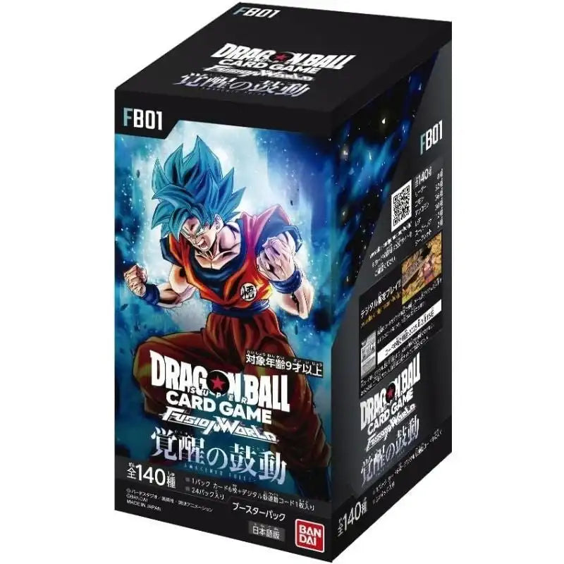 Dragon Ball Super Card Game Fusion World Booster BOX [FB01] Awakened Pulse - Japanese - Premier Trading Cards