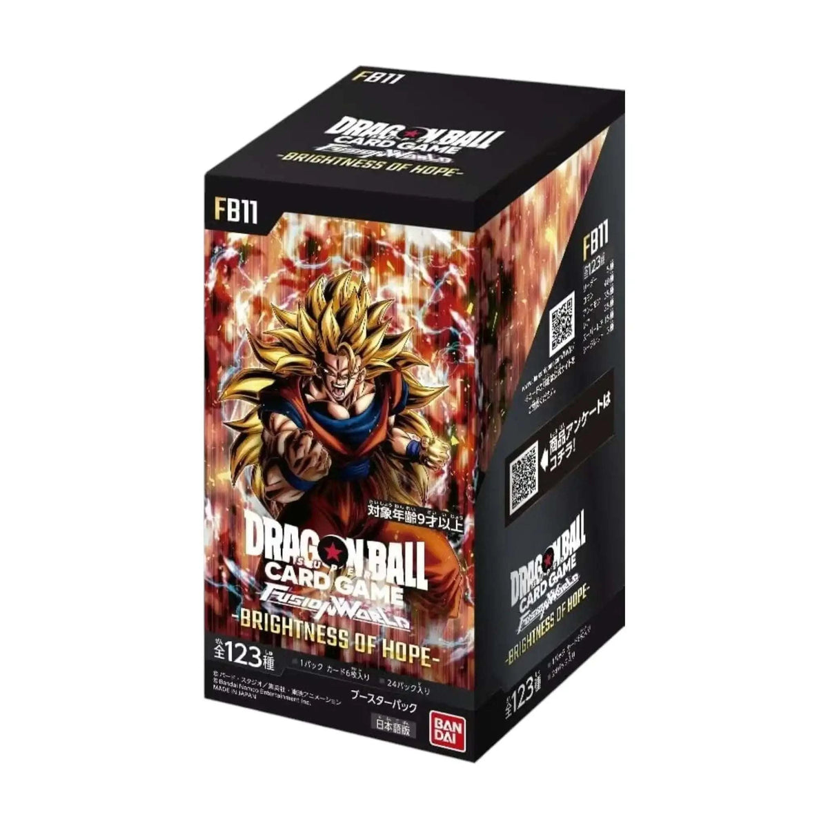 Dragon Ball Super FB11 BRIGHTNESS OF HOPE Booster Box - Japanese - PTC Collectibles